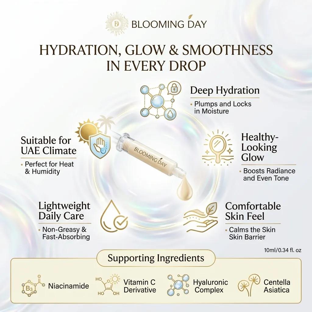 BLOOMING DAY Brightening and Rejuvenating Essence 10ml Serum