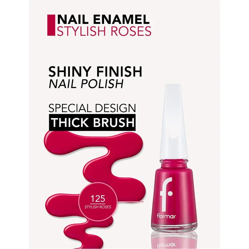 Flormar Nail Enamel - 125 Stylish roses