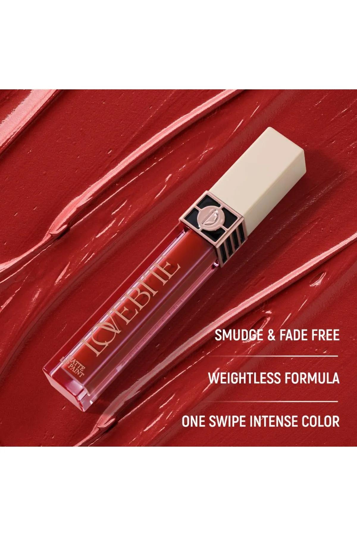 Lovebite Matte Lip Paint-Crimson Kiss - CLV001