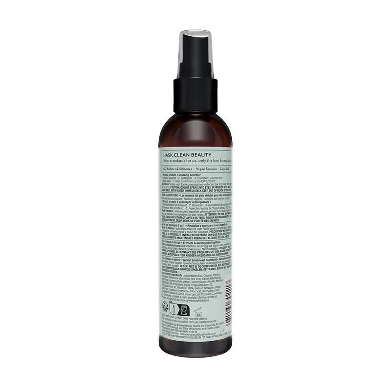 Hask Tea Tree Oil & Rosemary  5 in 1  Leave-In Spray 175ml