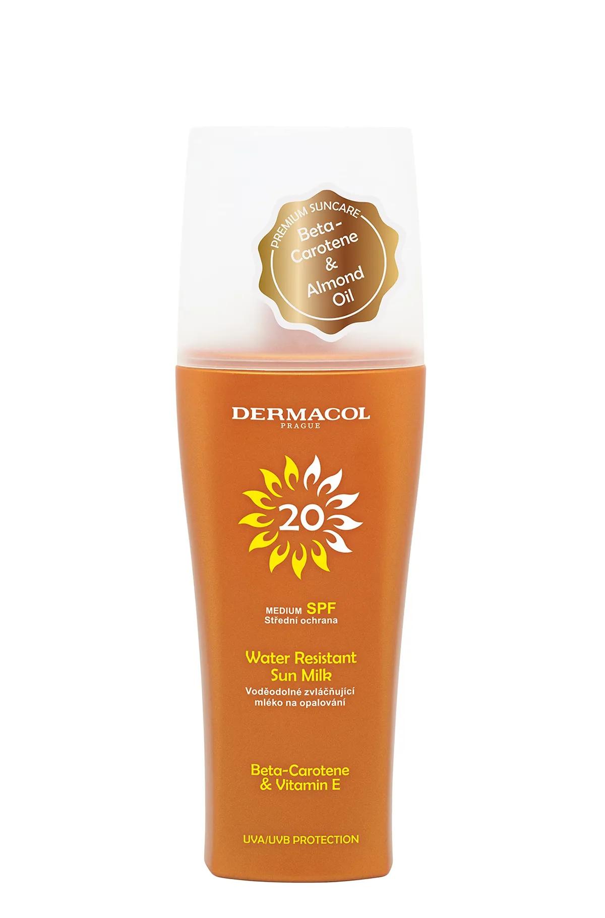 Dermacol SUN Water Resistant Sun Milk SPF 20 spray