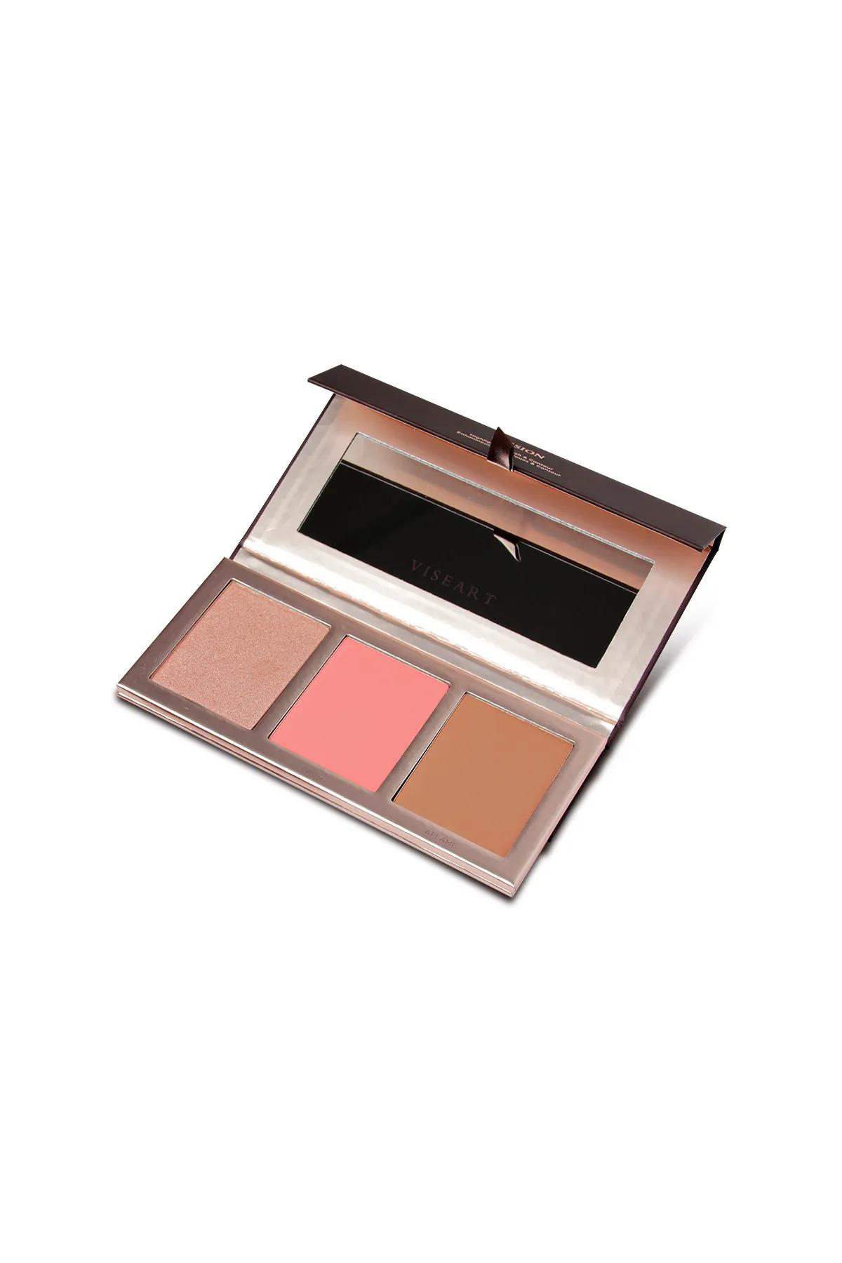 Passion Highlighter/Contour/Blusher Palette - VHB201-Passion - VHB201