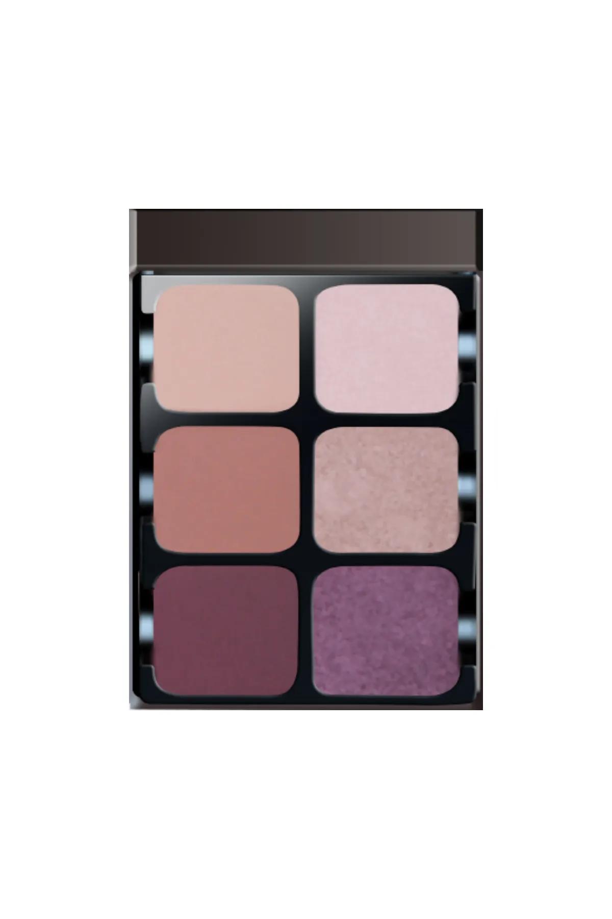 Viseart 6 Colour Eyeshadow Palette Theory IV Amethyst-Theory IV Amethyst � VPV04