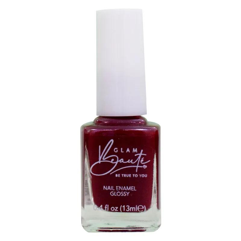 GlamBeaute Nail Enamel 17 - Bordeaux