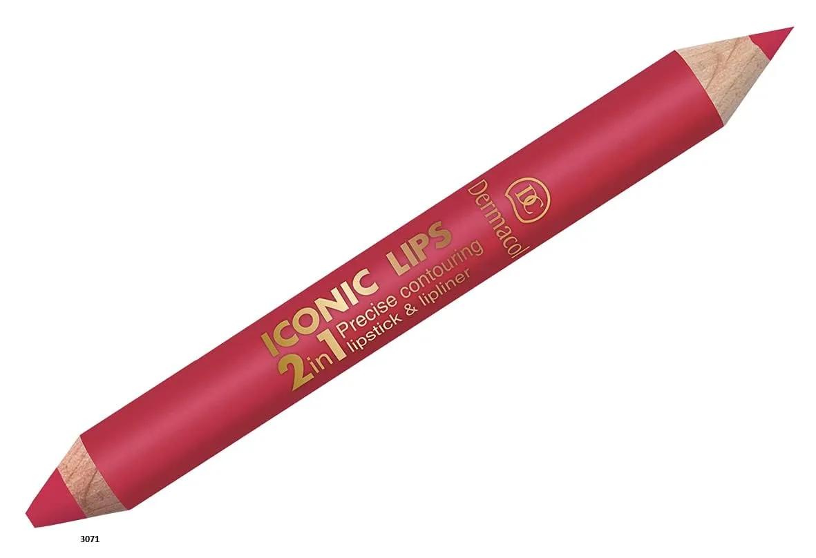 Dermacol Iconic Lips 2in1 Lipstick & Lipliner | (No 4)