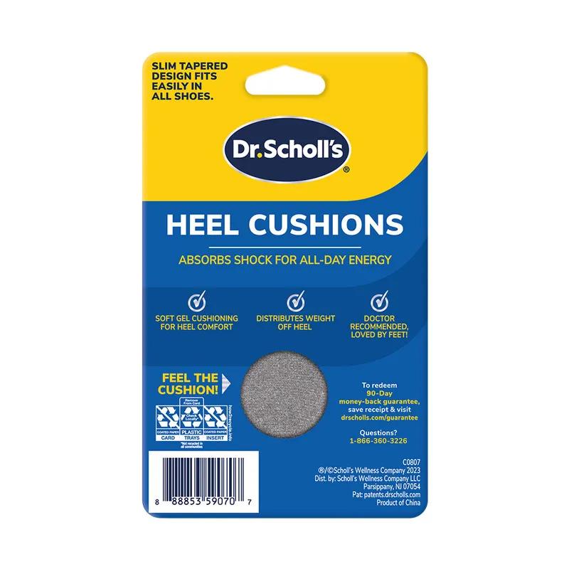 Dr.Scholl's Heel Cushions with Massaging Gel Comfort & Energy Women's 1Pair