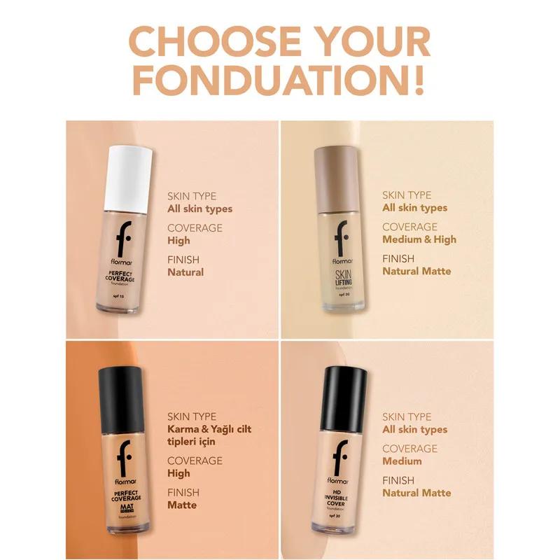 Flormar NP Skin Lifting Fdt - 120 Desert Beige