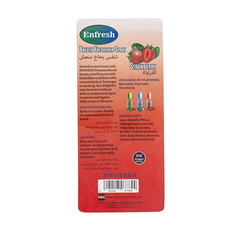 Enfresh Breath Fresher Spray 20ml - Strawberry