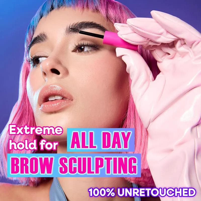 WnW Mega Stay Extreme Hold Brow Gel Clear