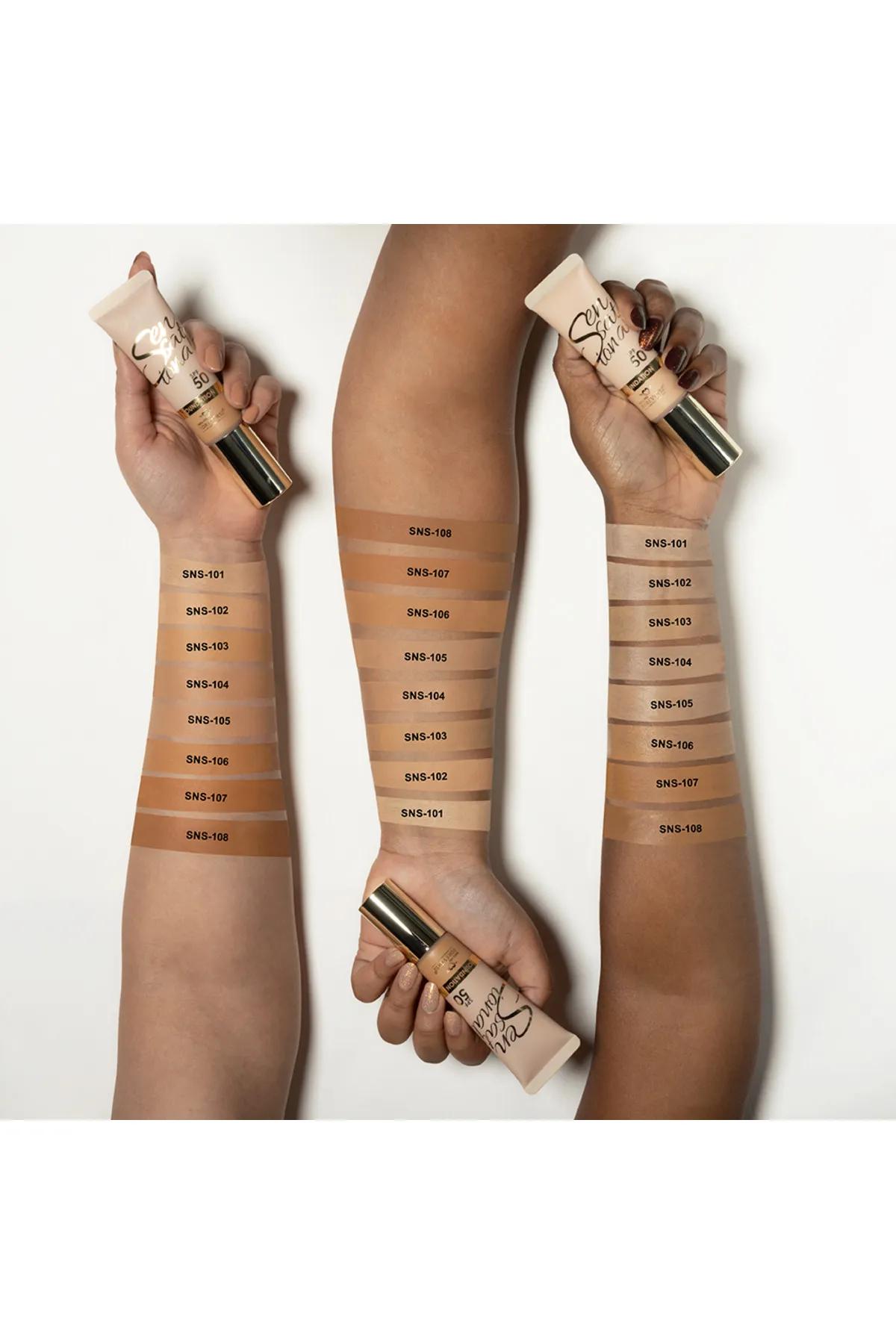 Forever52 Sensational Foundation SPF50-Khaki - SNS107