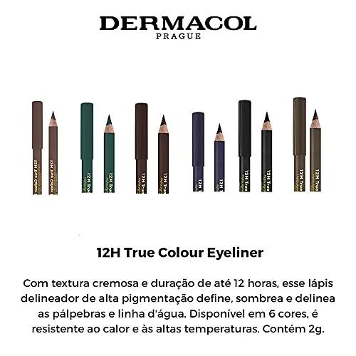 Dermacol 12H True Colour Eyeliner | (Army Green)