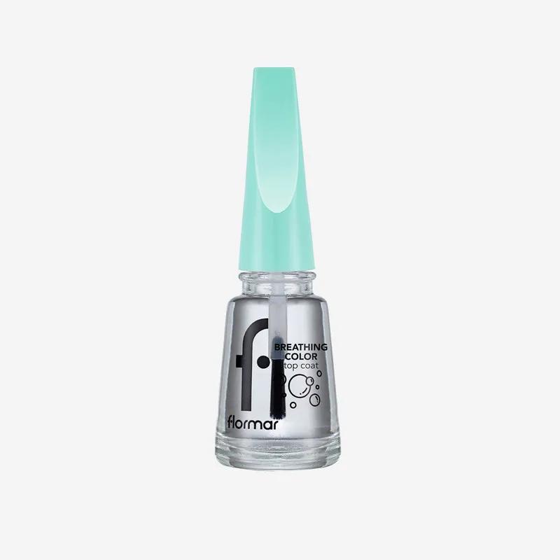 Flormar Breathing Color Nail Enamel - 000 Top Coat