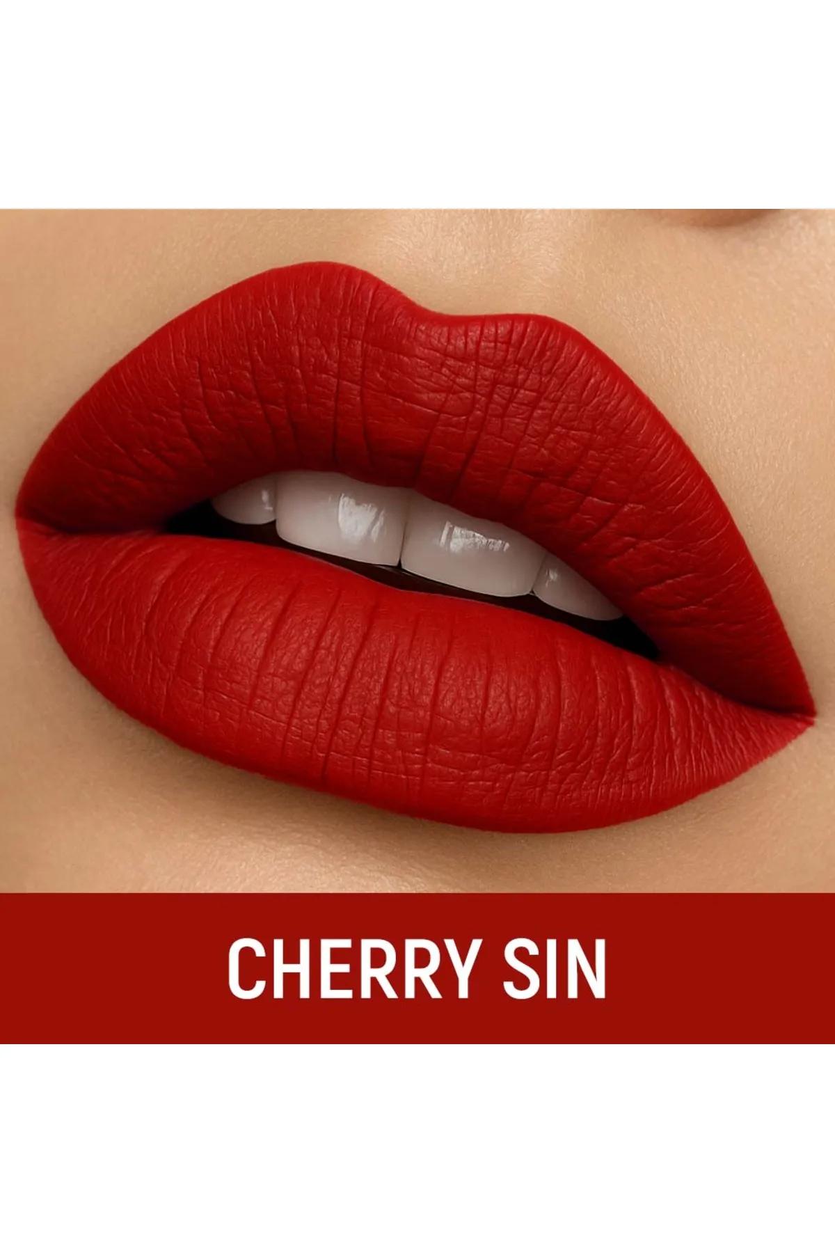 Character Lovebite Matte Lip Paint-Cherry Sin - CLV003