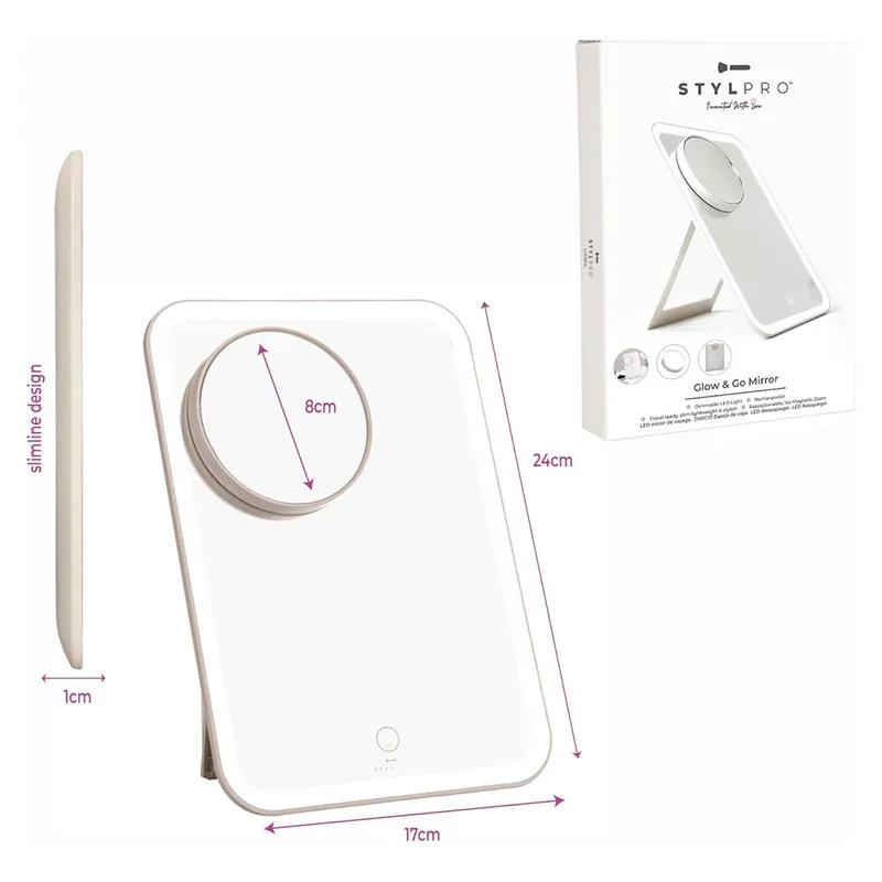 Stylpro Glow and Go Travel Mirror - OCP20