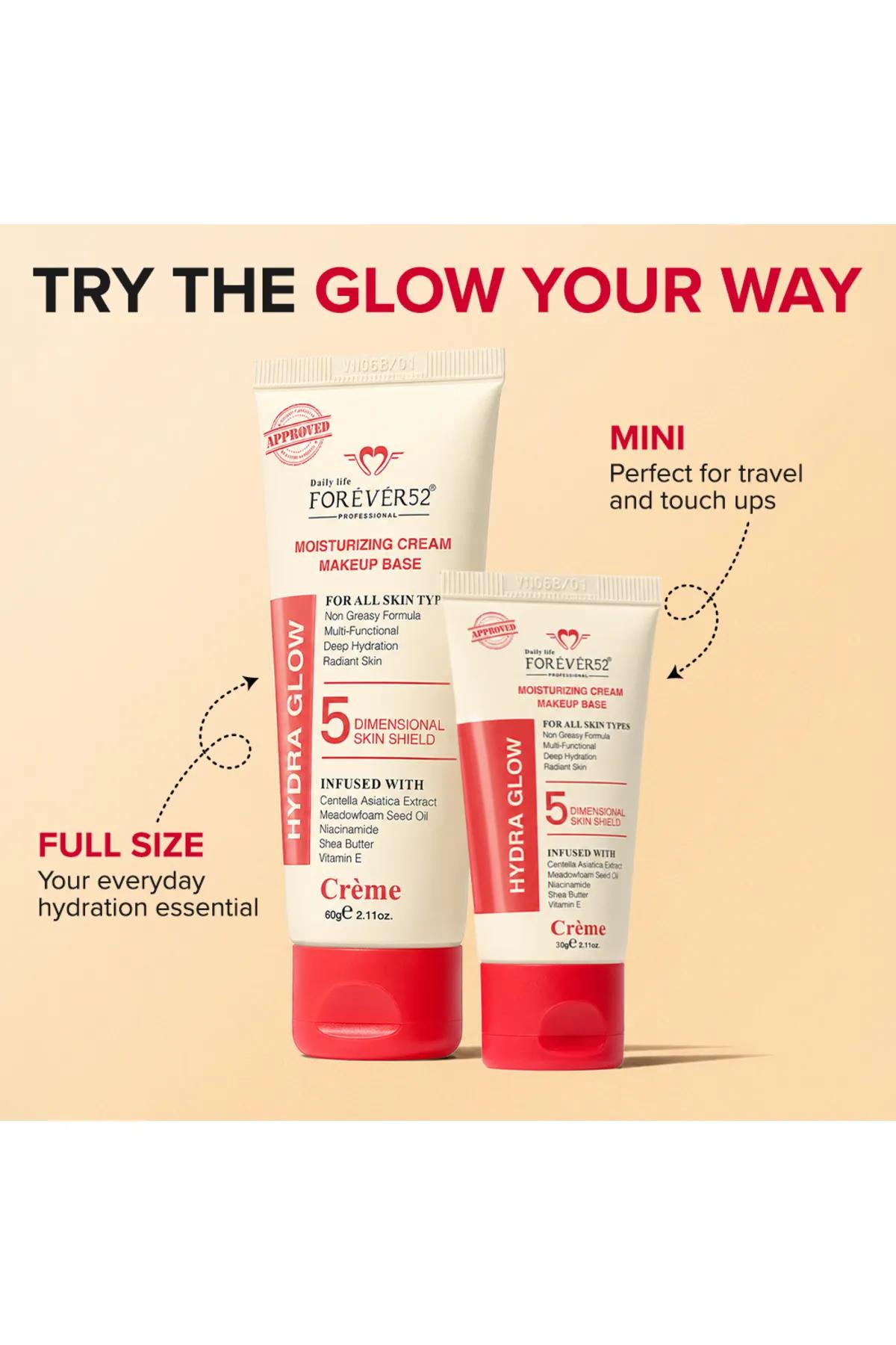 Hydra Glow Moisturizing Cream Makeup Base 30ML-White - FDG002