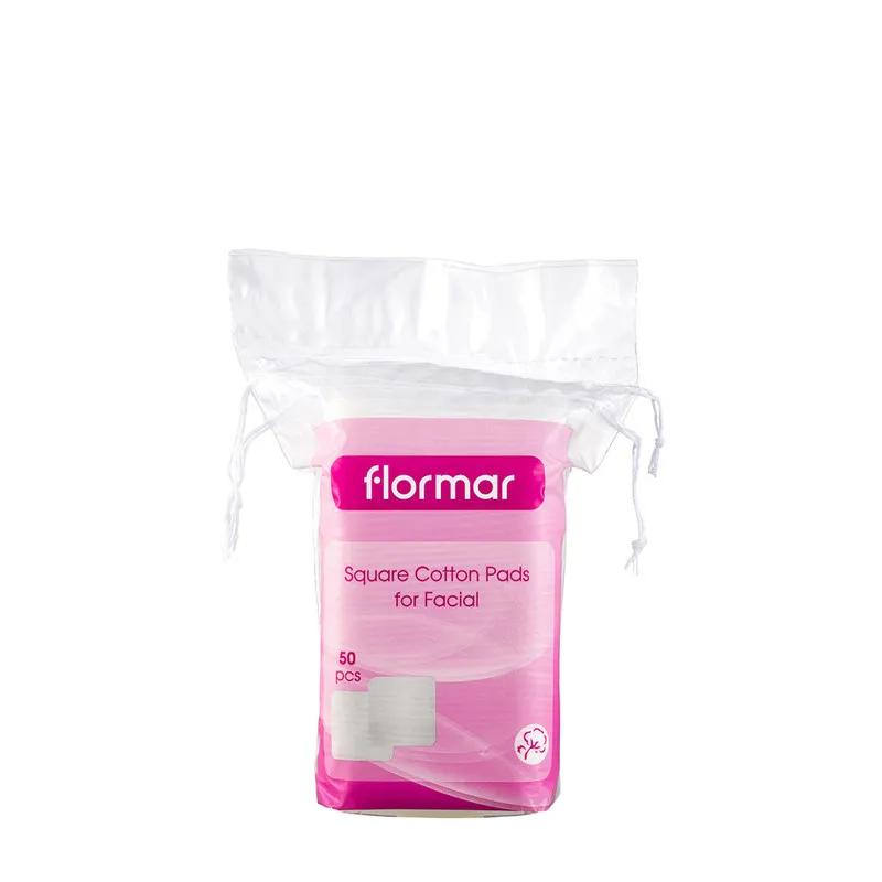 Flormar Square Cotton Pads For Facial