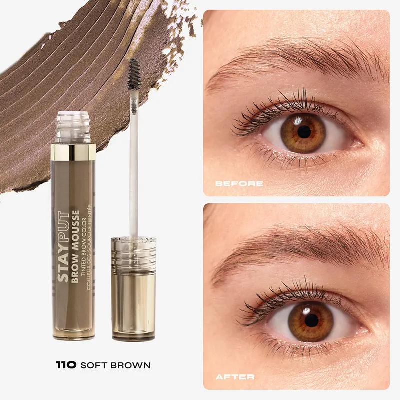 Milani Stay Put Tinted Brow Mousse 110 Soft Brown