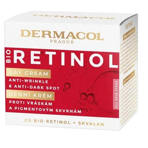 Dermacol Bio Retinol Day Cream with 2% Bio Retinol for Anti-Wrinkle Treatment and Hydration