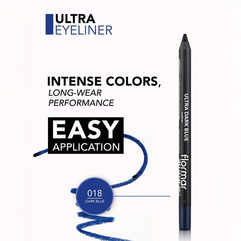 Flormar Ultra Eyeliner - 18 Dark Blue