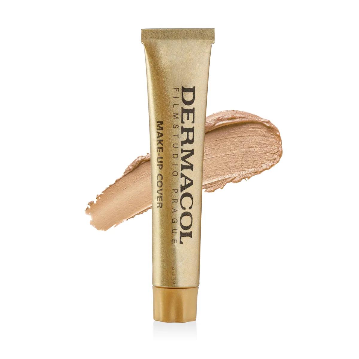 Dermacol Full Coverage Foundation | Long Lasting Waterproof Makeup Cover Cream SPF30 | Hypoallergenic & Light Weight Liquid | Tattoo-589