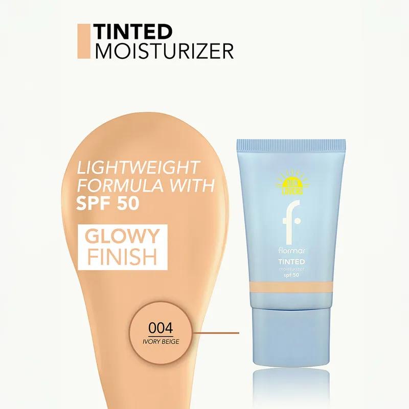 Flormar New Tinted Moisturizer SPF50 - 04 Ivory Beige