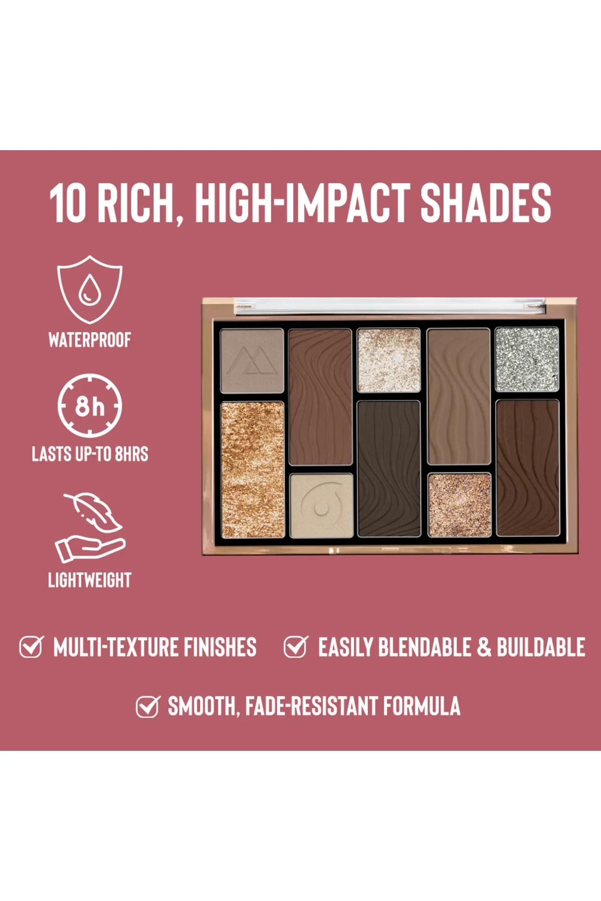 Character 10 Color Eyeshadow Palette-CEP002