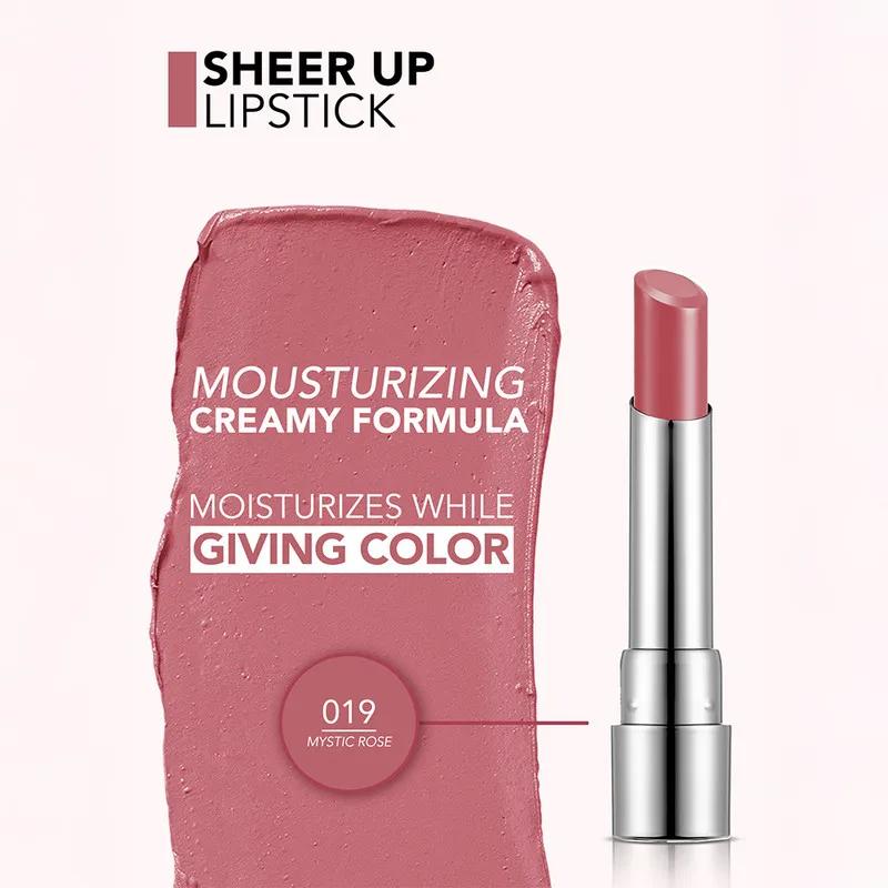 Flormar New Sheer Up Lipstick - 19 Mystic Rose