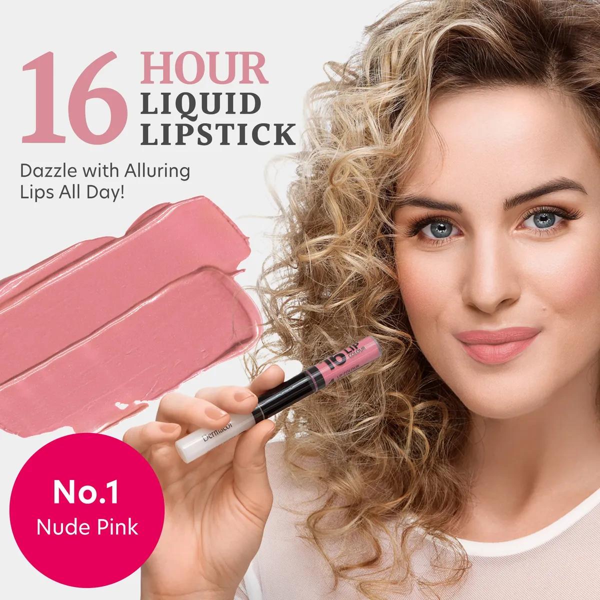 Dermacol 16h Lip Color (Nude Pink)