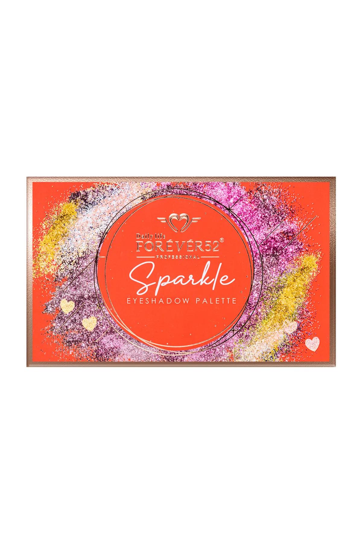 Forever52 Sparkle 8 Color Eyeshadow Palette-Multicolor - SKE002