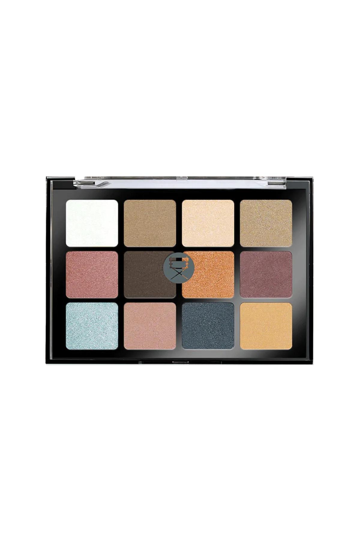 Viseart 12 Colour Eyeshadow Palette Sultry Muse-Sultry Muse � VPE05