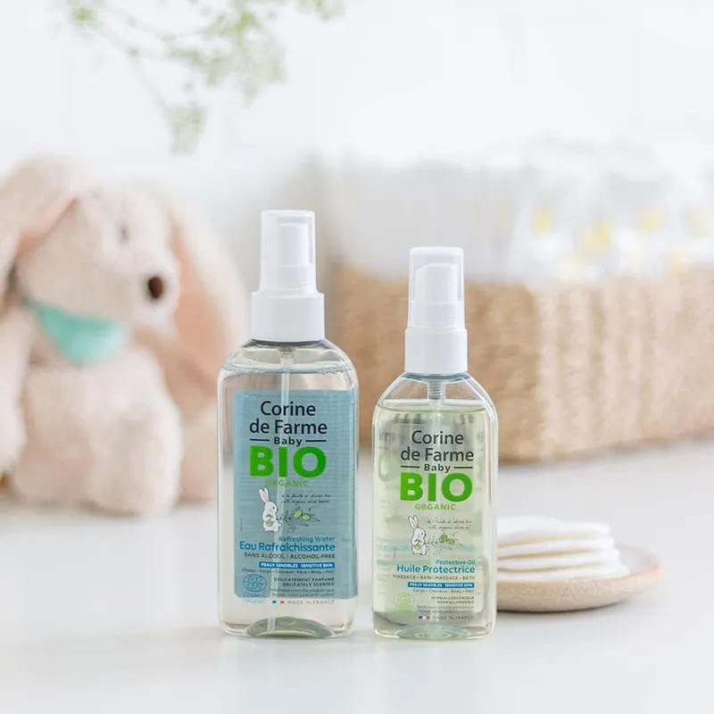 CDF-Baby Bio Organic Unscented Protective Hair&Body Oil 100Ml