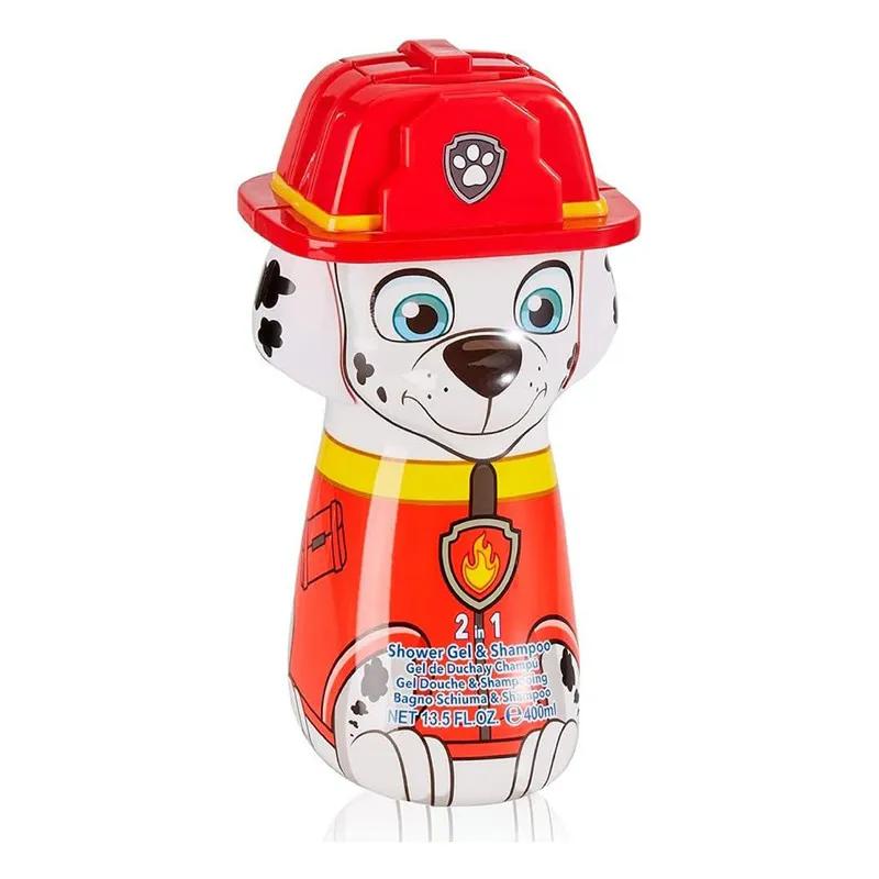 Air-Val Paw Patrol Marshall 2D Figure Shower Gel & Shampoo 2 in 1 400ml