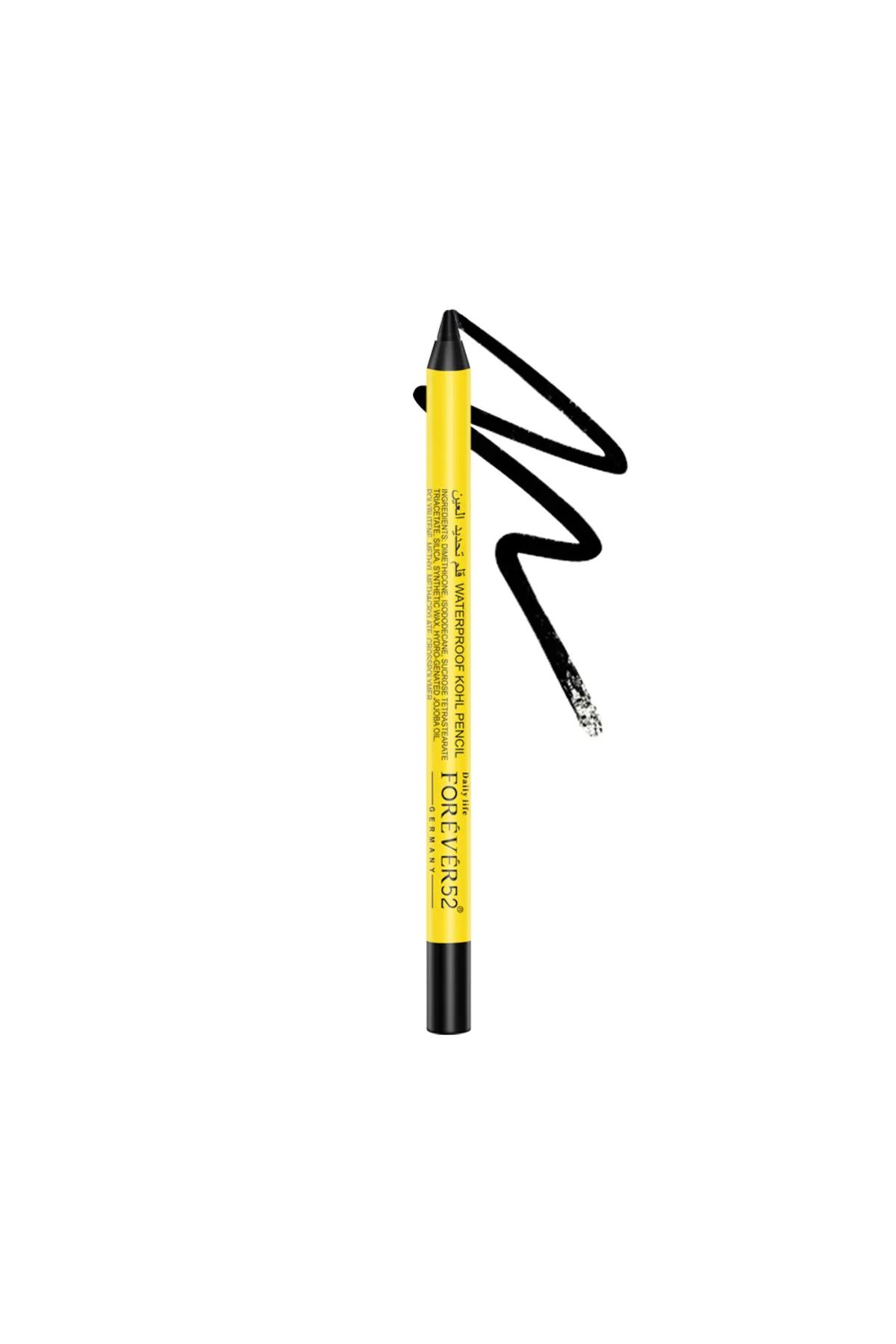 Forever52 Waterproof Kohl Pencil-Black - KWP001