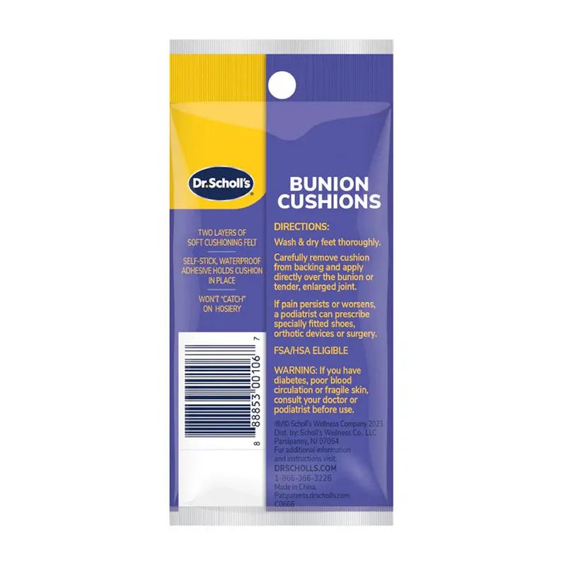Dr.Scholl's Felt Bunion Cushionsm 6Ct