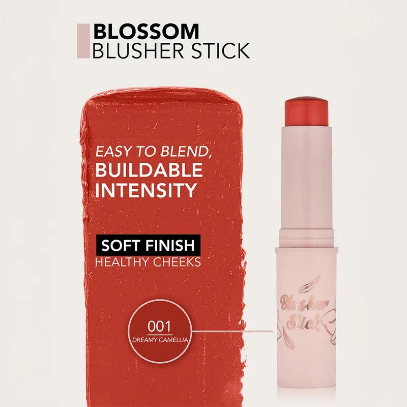 Flormar Blossom Collection Blusher Stick 01 Dream Camellia