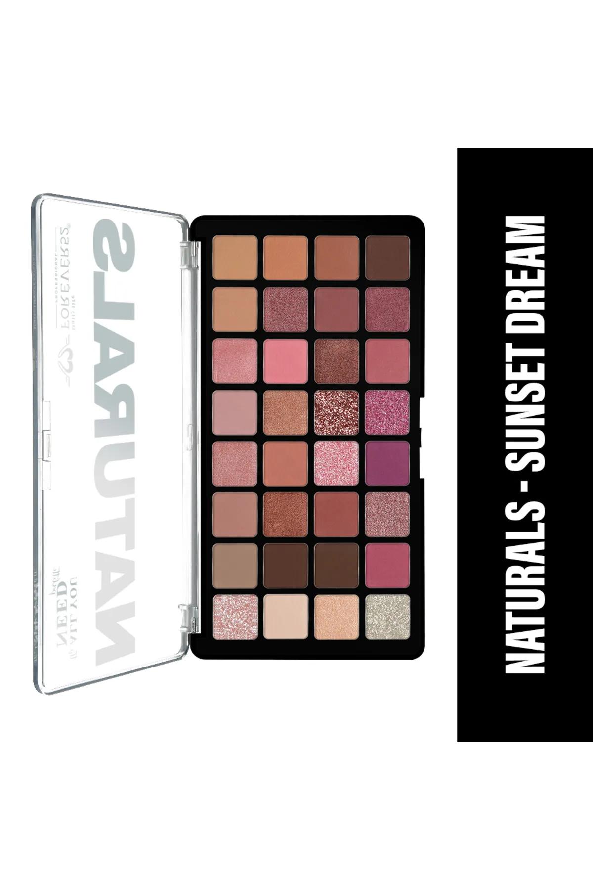 Forever52 Naturals 32 Color Eyeshadow Palette-Sunset Dream - NTR002