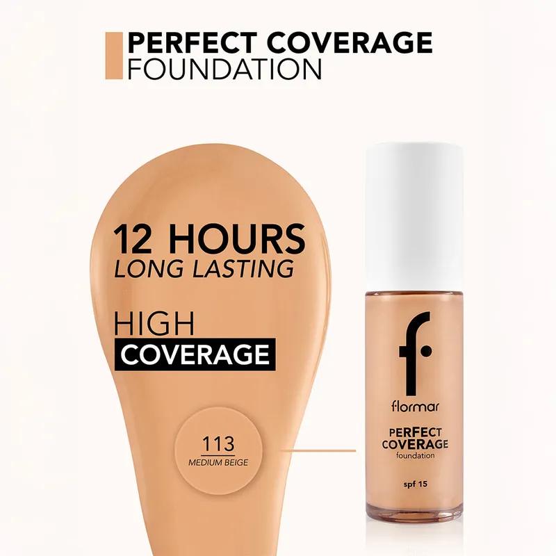 Flormar NP Perfect Coverage Fdt- 113 Medium Beige