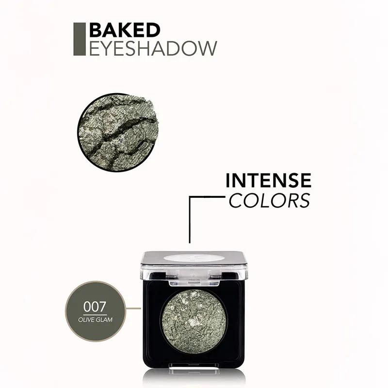 Flormar NP Baked Eyeshadow - 007 Olive Glam