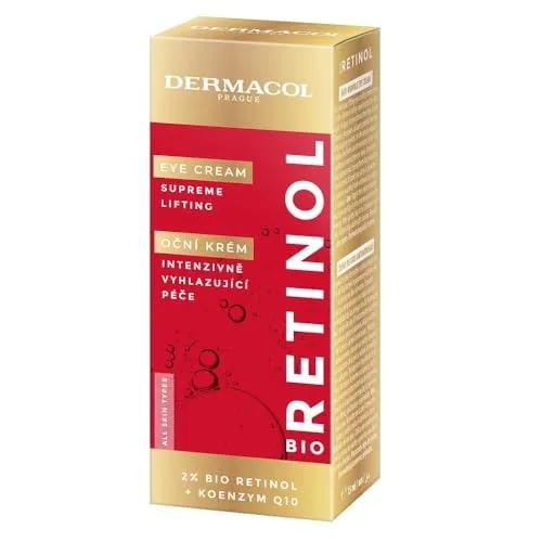 Dermacol Eye Cream with Bio Retinol Ideal for Women - Anti-Wrinkle Treatment for Eye and Lip Area