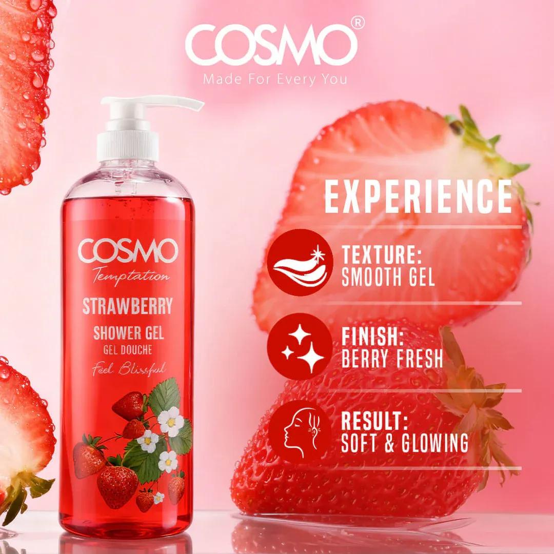 Cosmo Temptation Shower Gel Asstd 1000 ml Special Offer