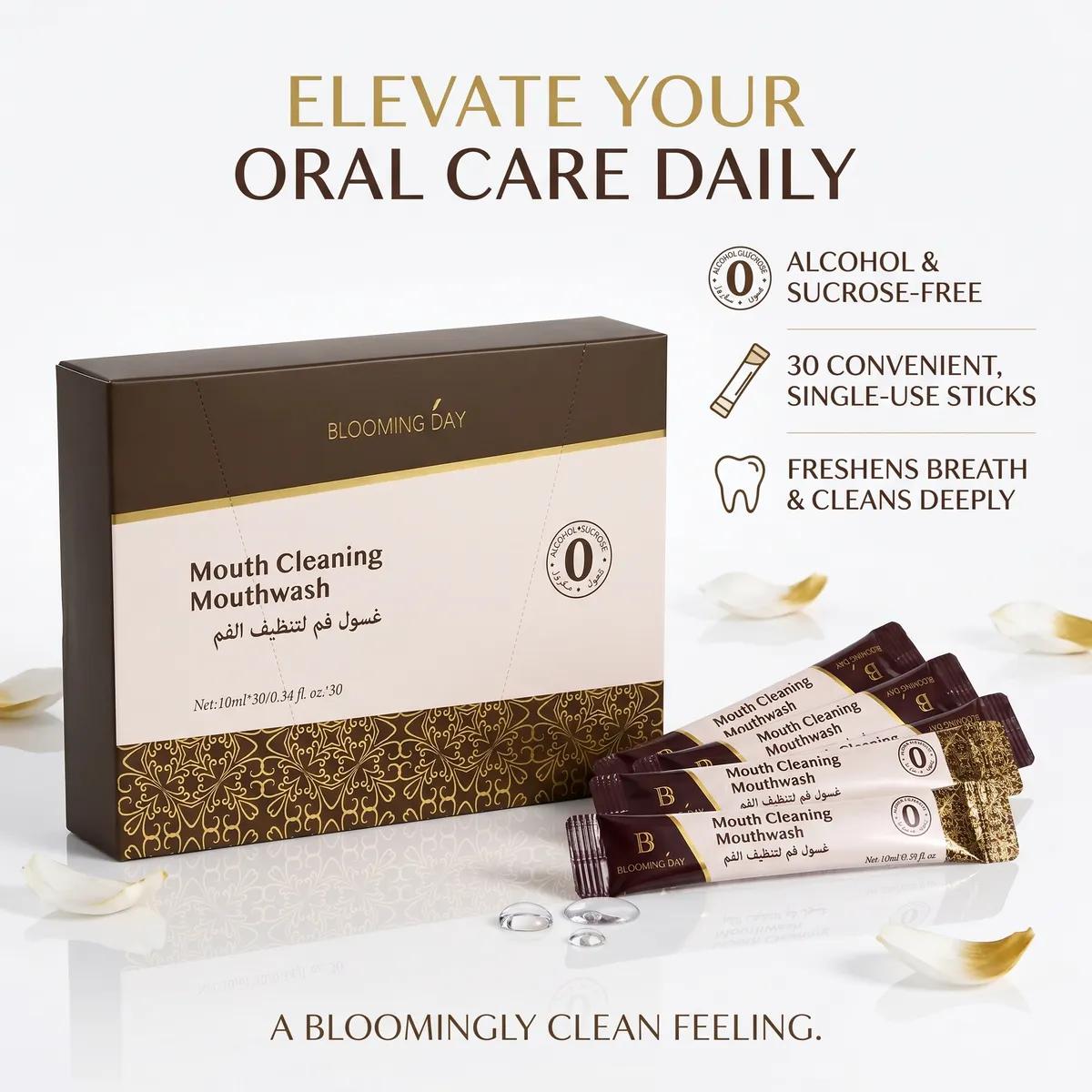 Blooming Day Mouth Cleansing Mouthwash 10ml * 30 Sachets