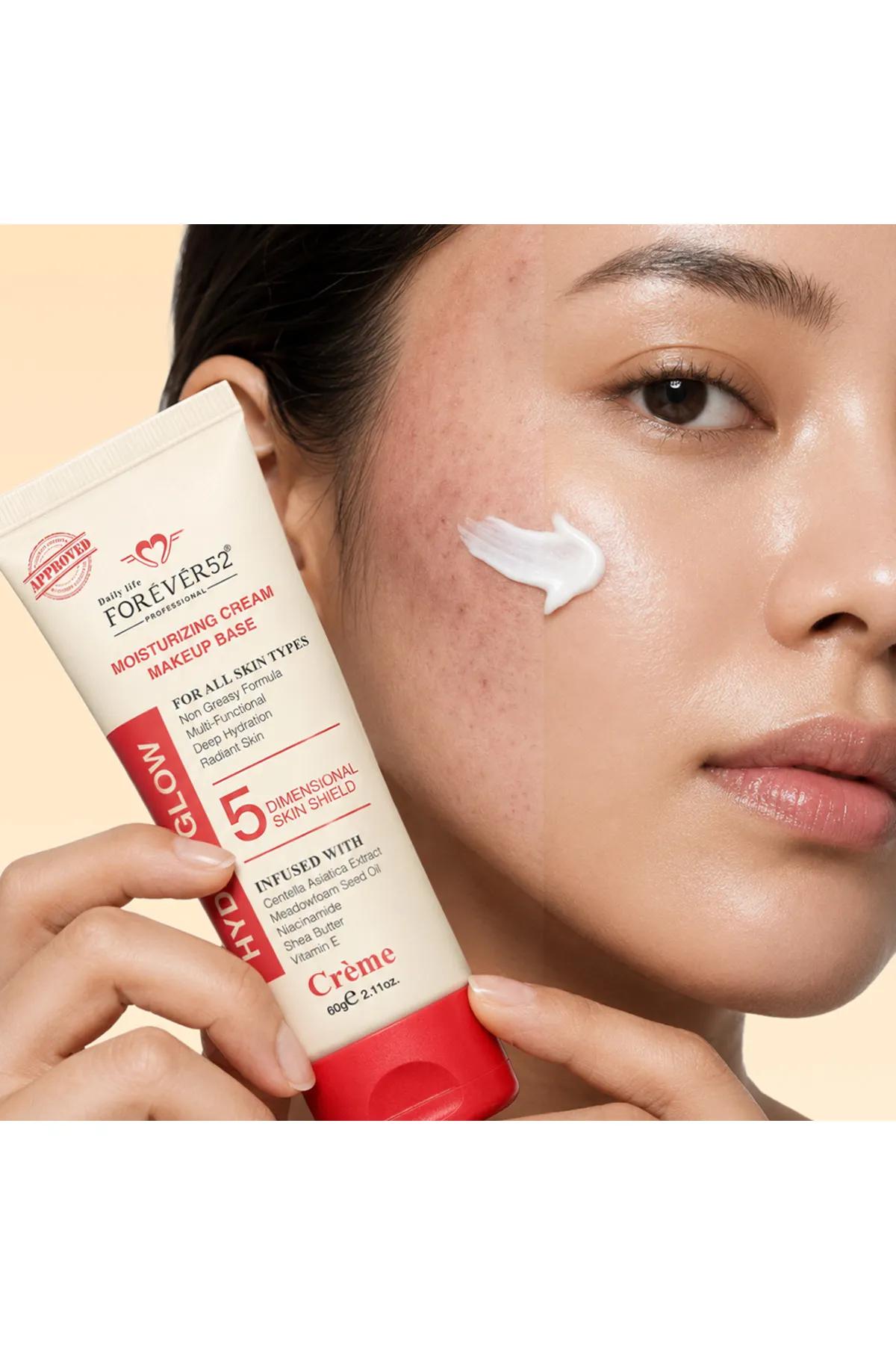 Hydra Glow Moisturizing Cream Makeup Base 30ML-White - FDG002