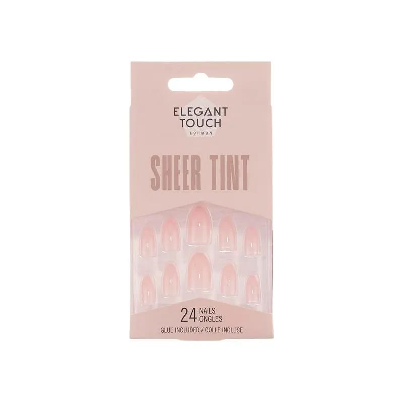 Elegant Touch Sheer Tint Satin Slippers