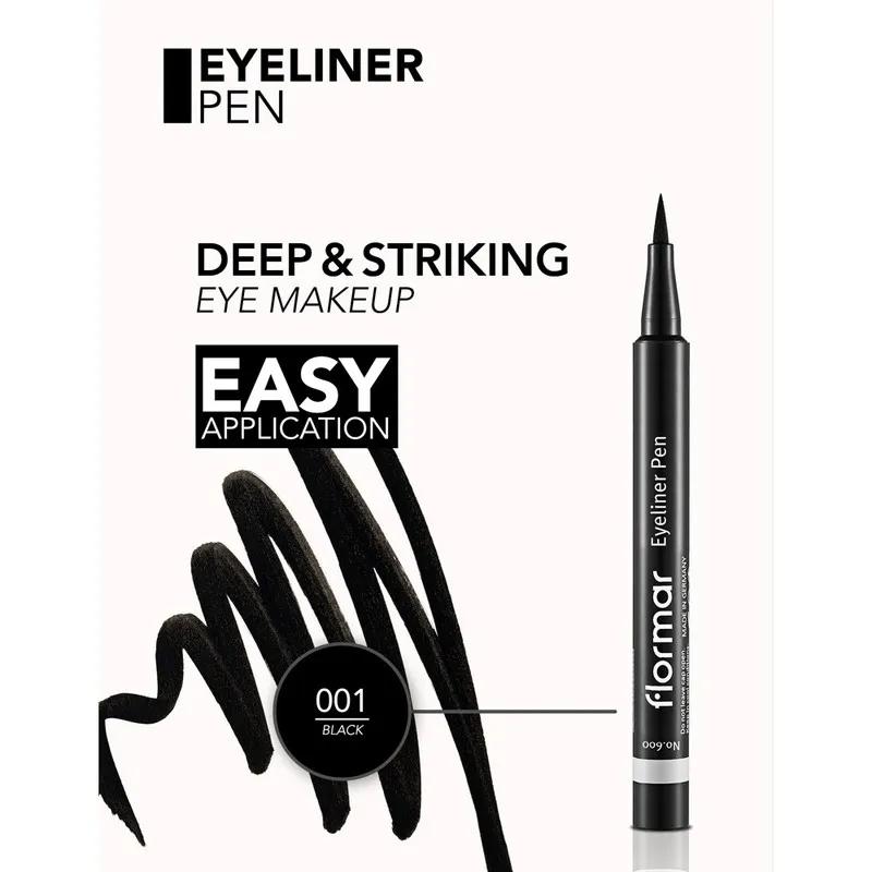 Flormar Eyeliner Pen - Black 01