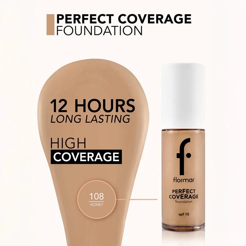 Flormar NP Perfect Coverage Fdt- 108 Honey