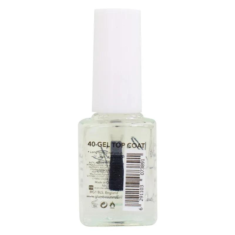 GlamBeaute Nail Enamel 40 - Gel Top Coat