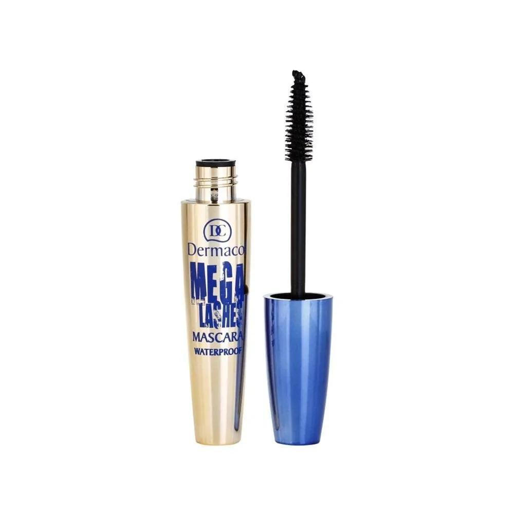 Dermacol Mega Lashes Waterproof Mascara- BLACK 12.5 ml