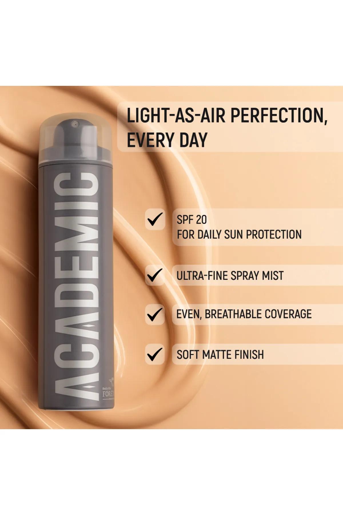 Forever52 Academic Air Foundation-Medium Golden - AAF004