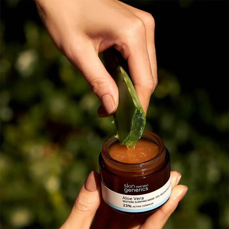 SKG - Restoring Night Cream Aloe Vera 23% 50Ml