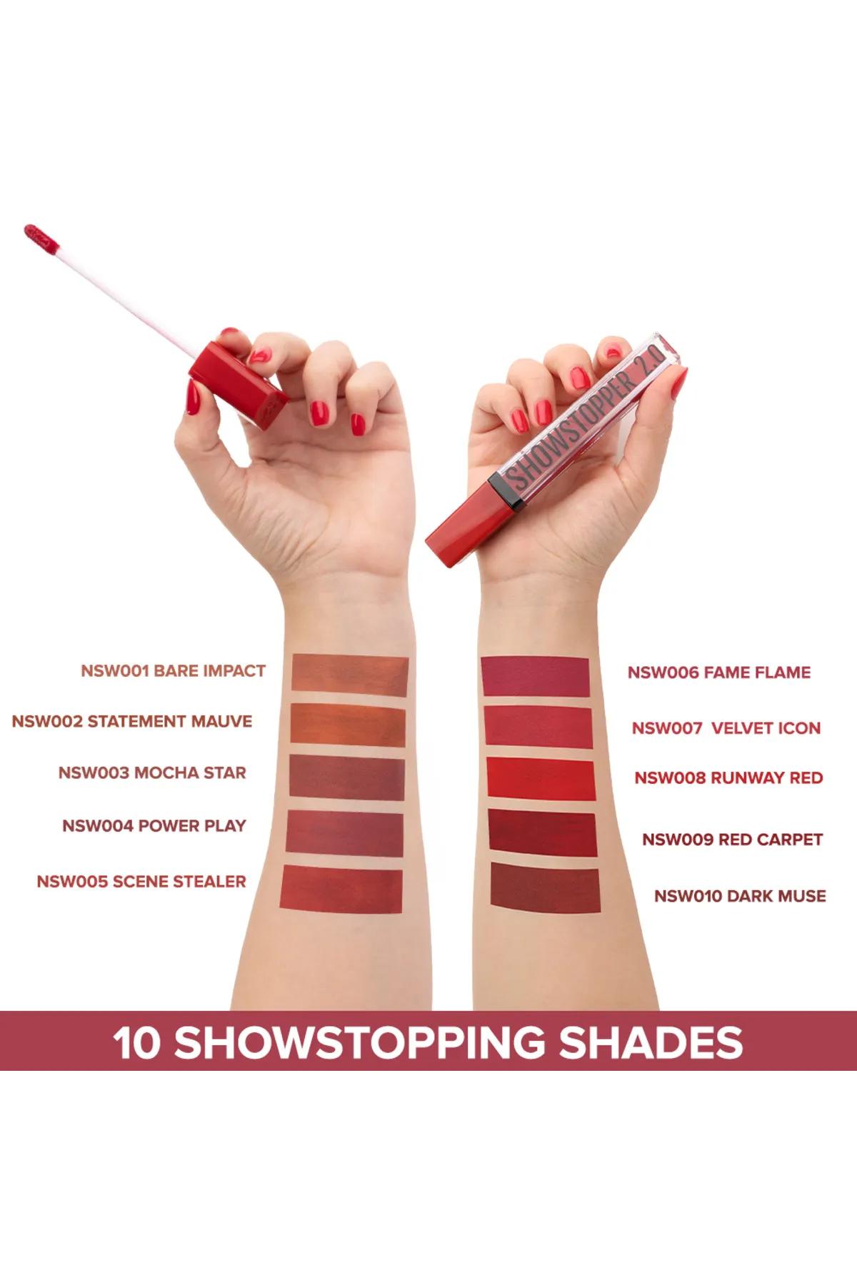 Forever52 Showstopper 2.0 Matte Liquid Lipstick-Dark Muse - NSW010